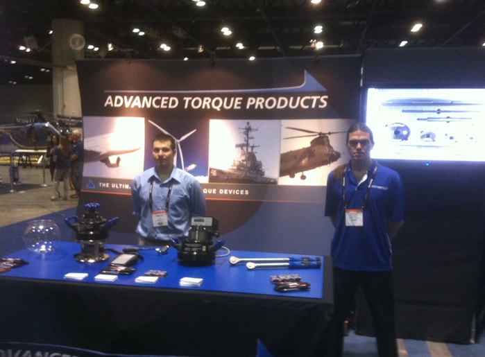 Advanced Torque Products trade show booth